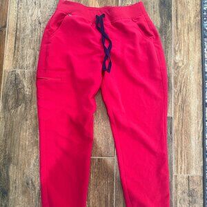 Figs Zamora Jogger Scrub Pant in Ultra Rose size S, NWOT, limited edition